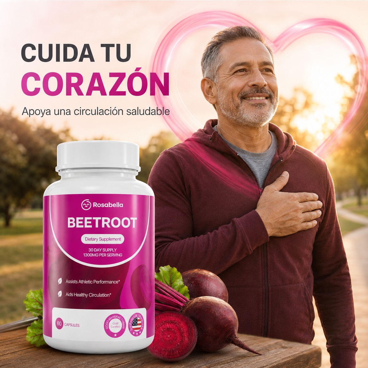 Beetroot Rosabella: Cuida el motor de tu cuerpo