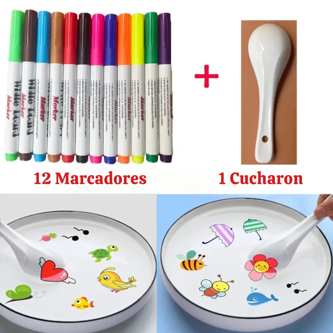 Marcadores Mágicos de Agua