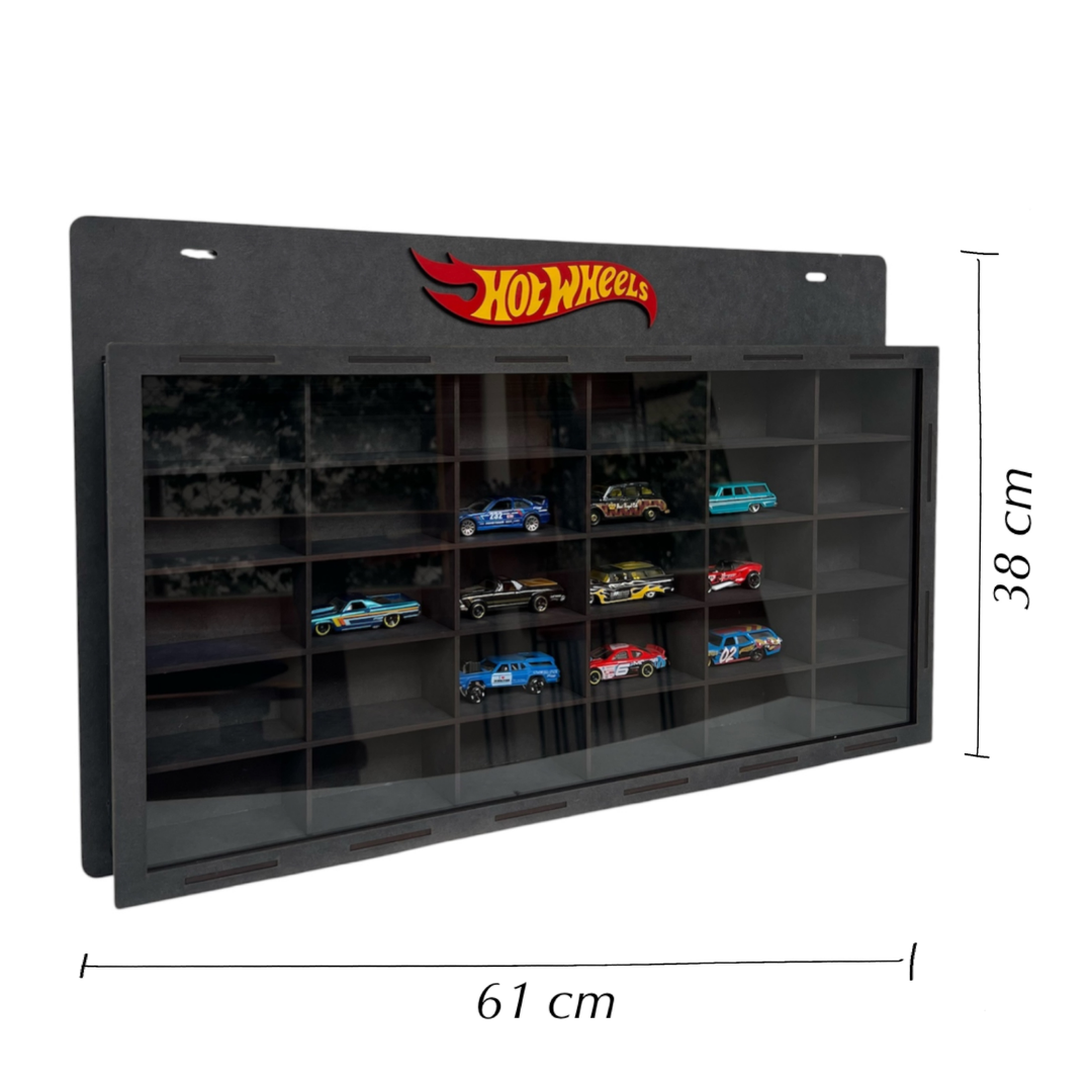 Exhibidor legendario Para 30 autos coleccionables