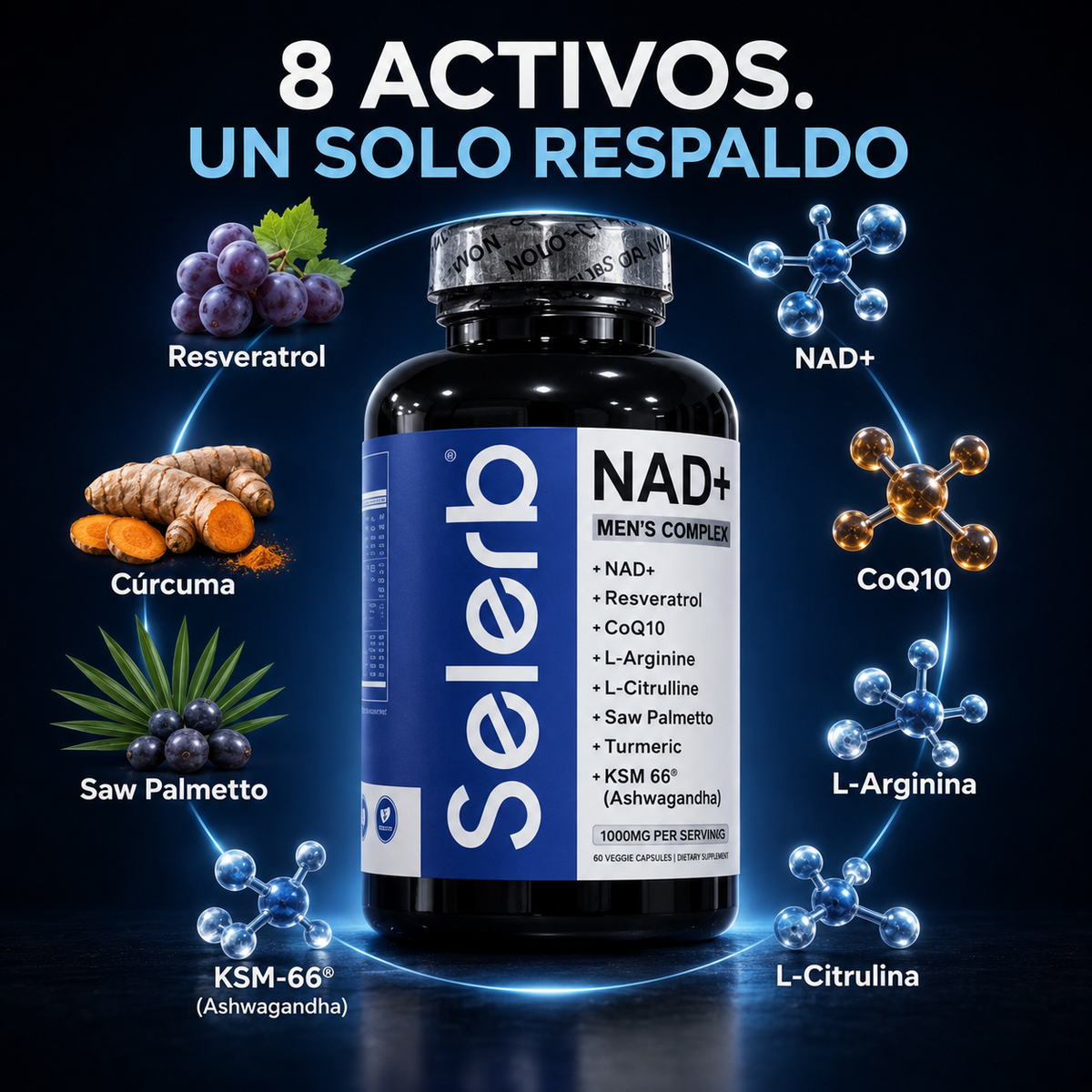 Selerb NAD: Recupera tu potencia masculina