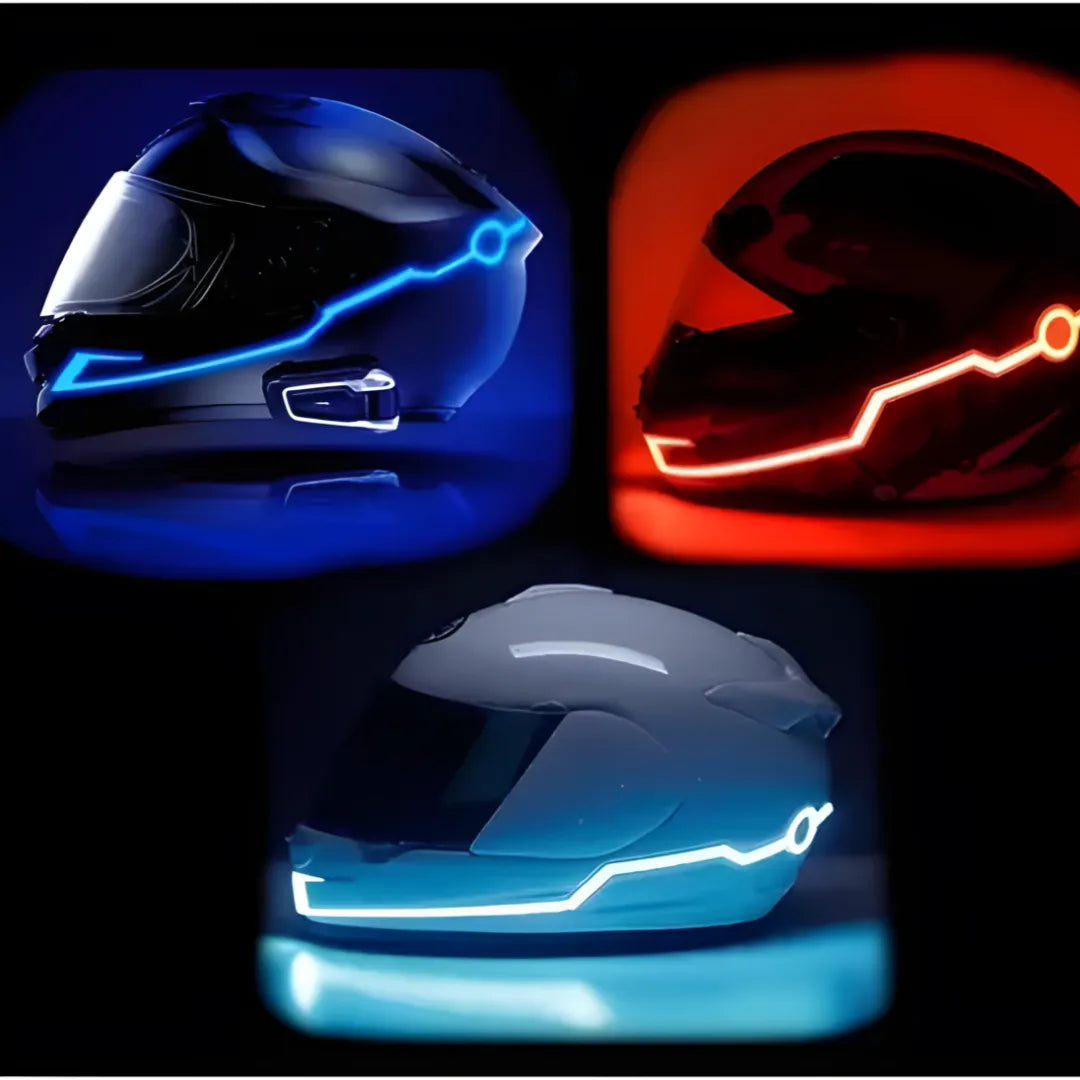 LUZ LED PARA CASCO: HAZTE NOTAR EN LA VÍA