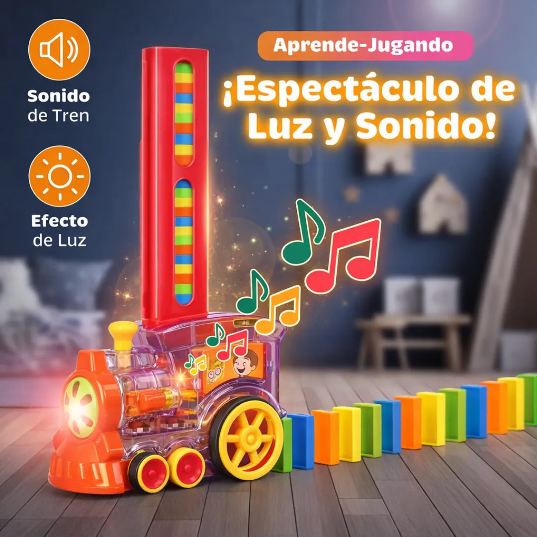 Tren De Domino: juega, aprende y crea sin parar