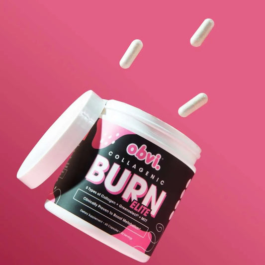 OBVI COLLAGENIC BURN: Metabolismo, energía y belleza en una sola rutina diaria.