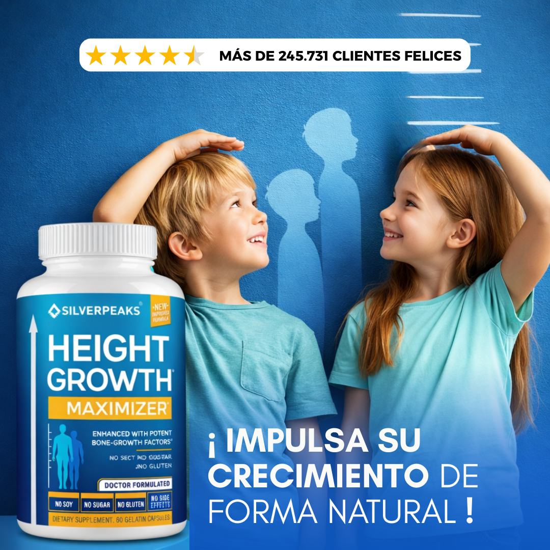 HEIGHT GROWTH: Suplemento De Crecimiento