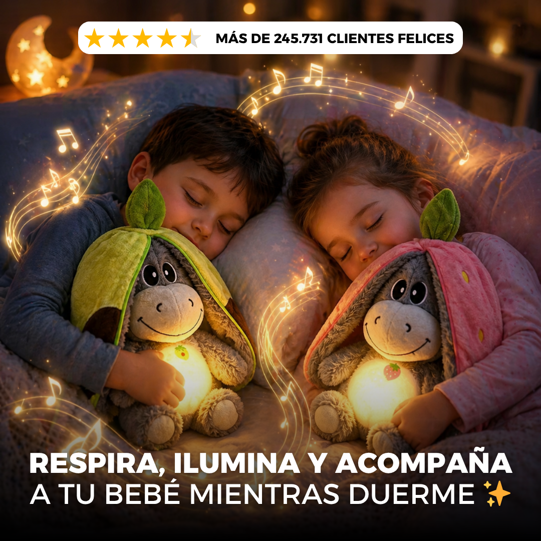 Peluche burrito: NOCHES MÁS TRANQUILAS CON SU PELUCHE FAVORITO