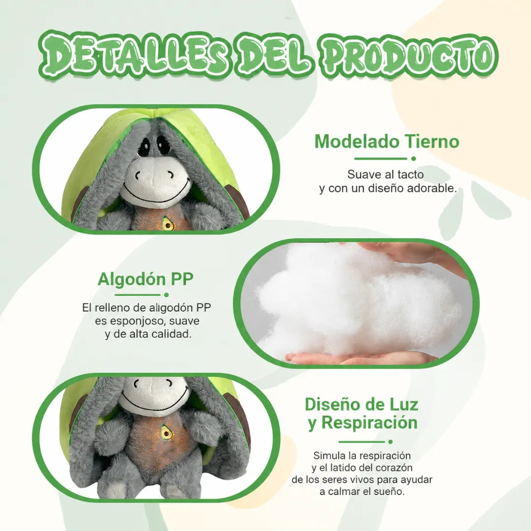 Peluche burrito: NOCHES MÁS TRANQUILAS CON SU PELUCHE FAVORITO