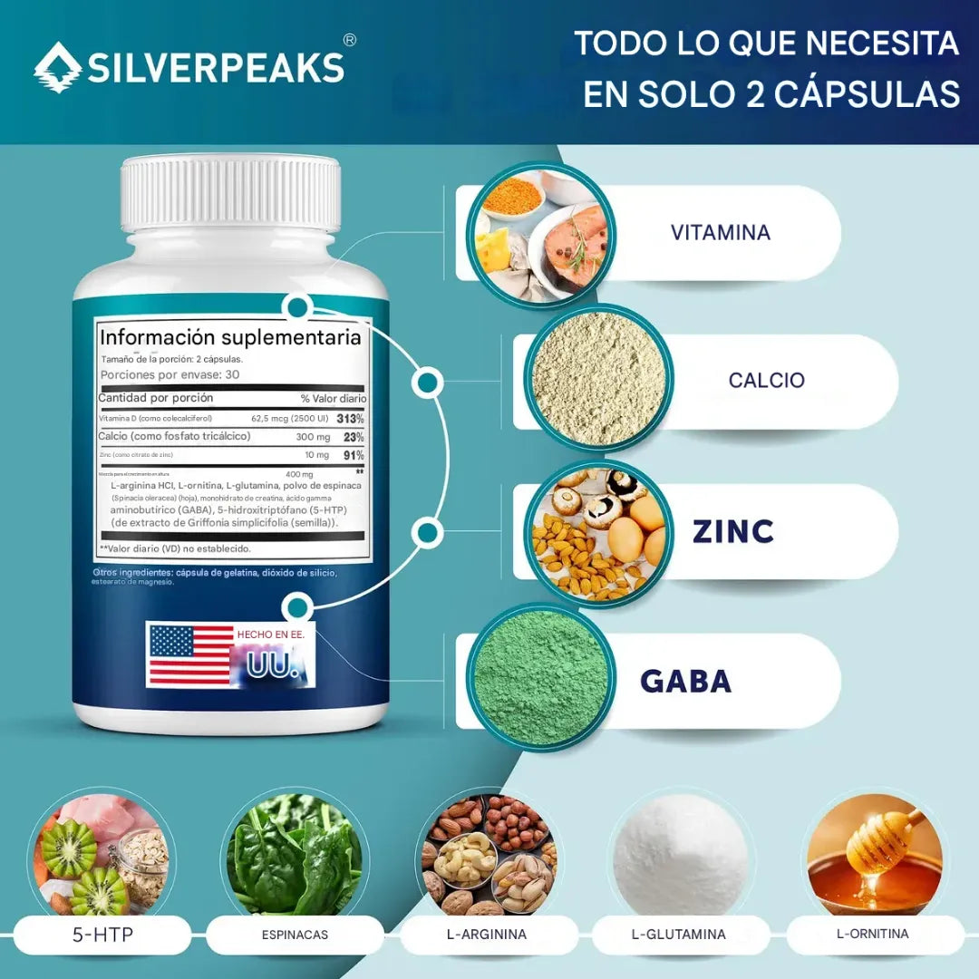 HEIGHT GROWTH: Suplemento De Crecimiento