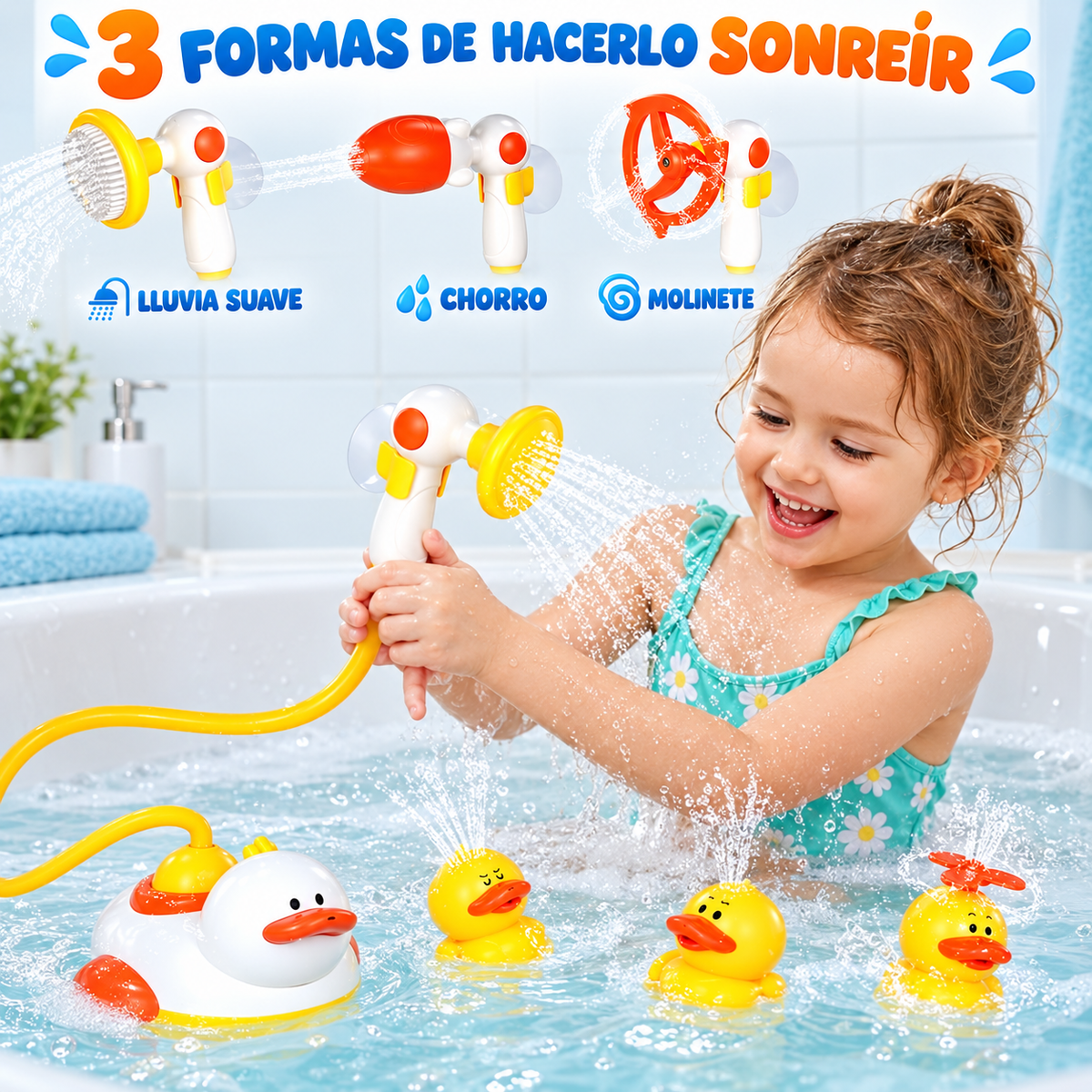 PATO ROCIADOR INTERACTIVO