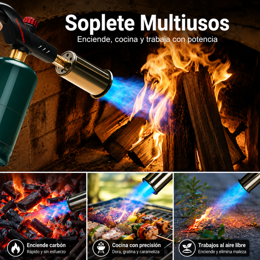SOPLETE DE PROPANO POTENTE 905 SPITFIRE
