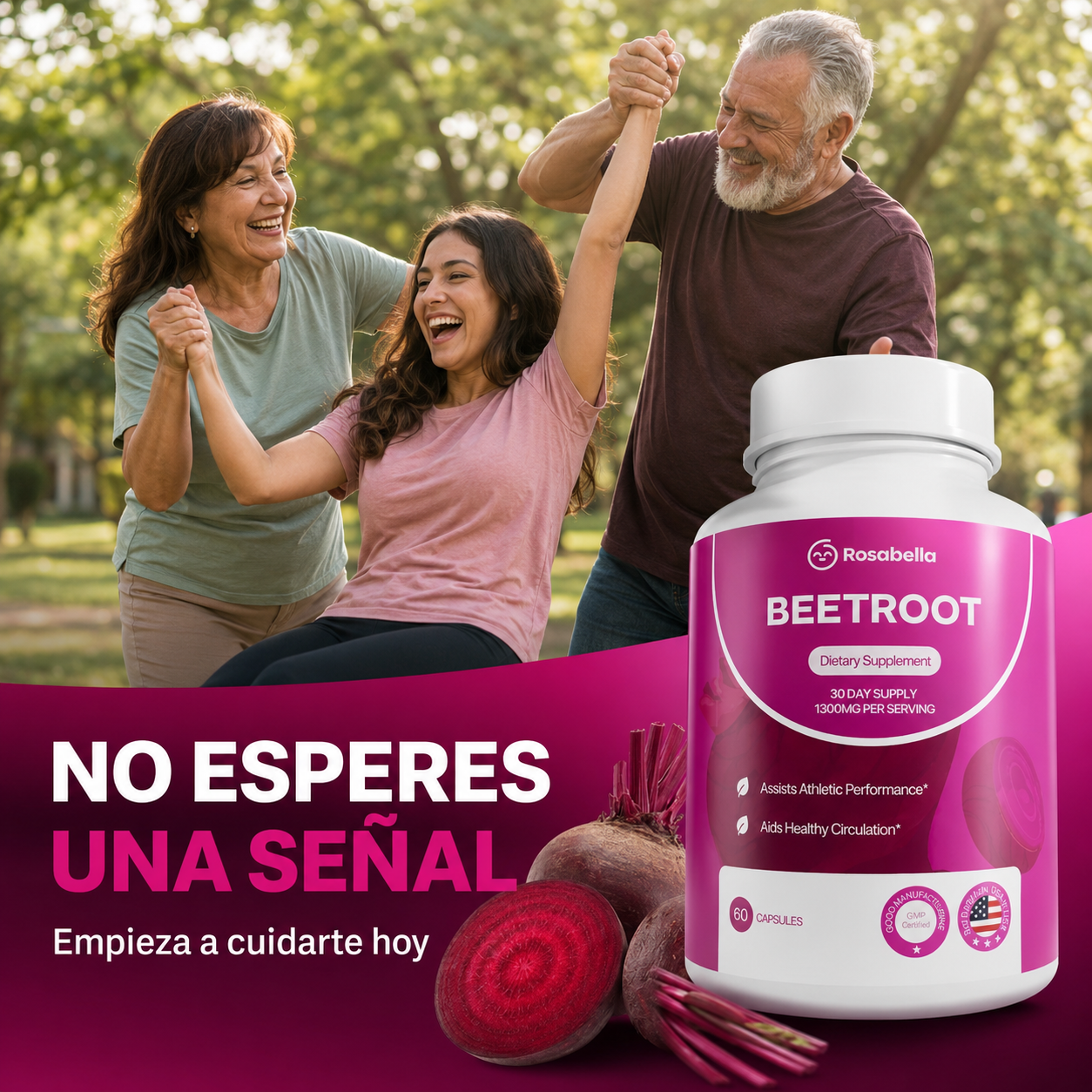 Beetroot Rosabella: Cuida el motor de tu cuerpo