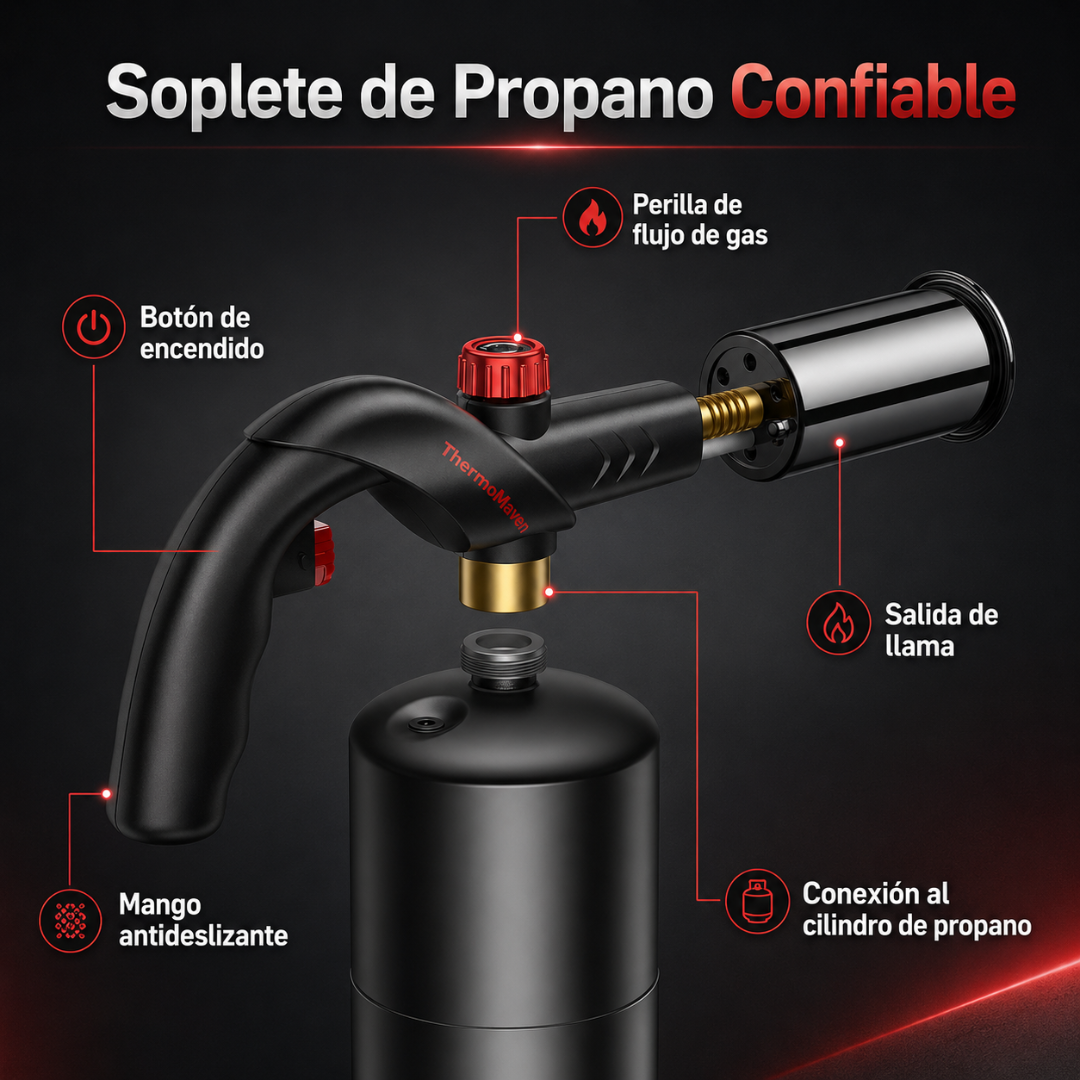SOPLETE DE PROPANO POTENTE 905 SPITFIRE