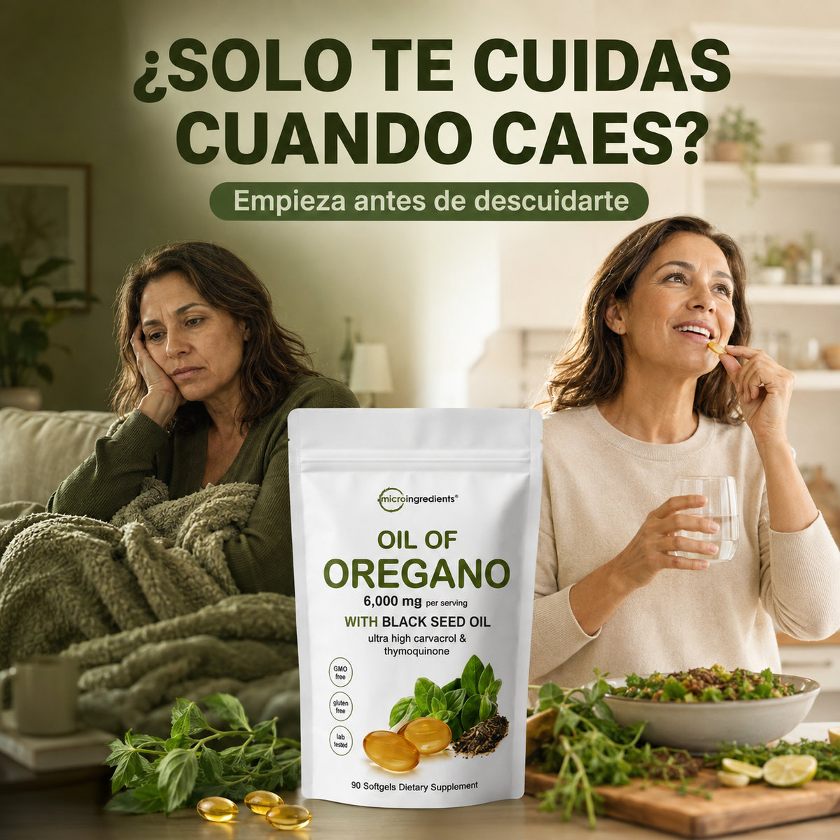 Oil of Oregano: Que enfermarte no sea costumbre