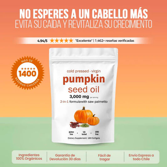Pumpkin™ FORTALECE TU CABELLO DESDE ADENTRO