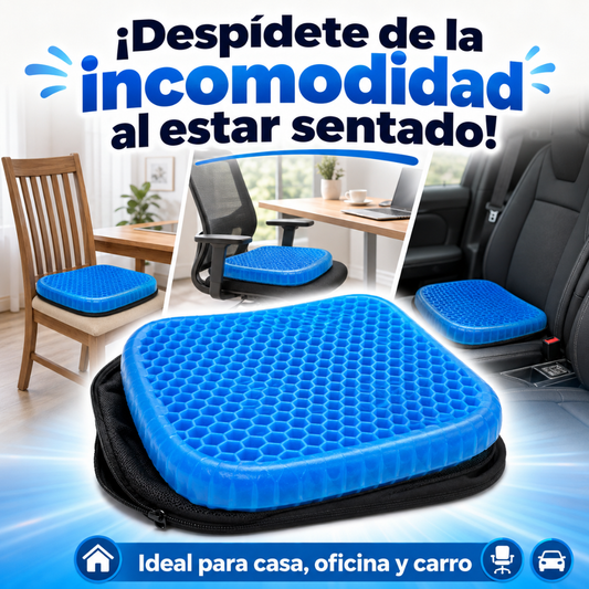 Asiento Ergonómico - Siéntate sin castigar tu espalda