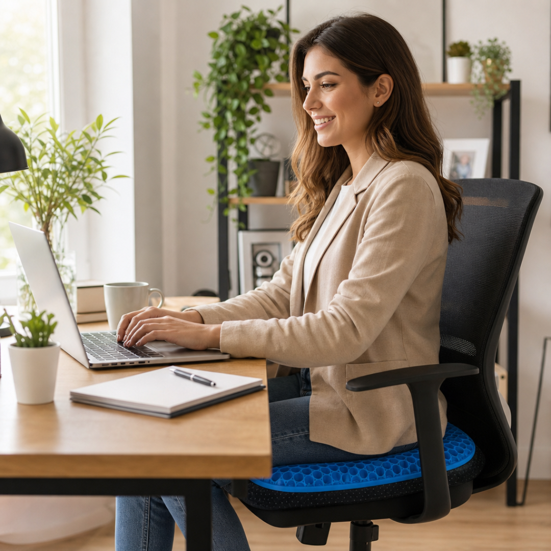 Asiento Ergonómico - Siéntate sin castigar tu espalda
