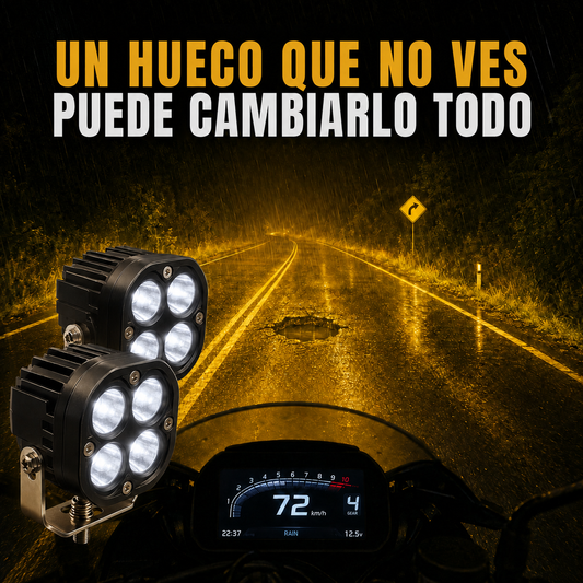 Exploradora LED 4 Lupas Bicolor