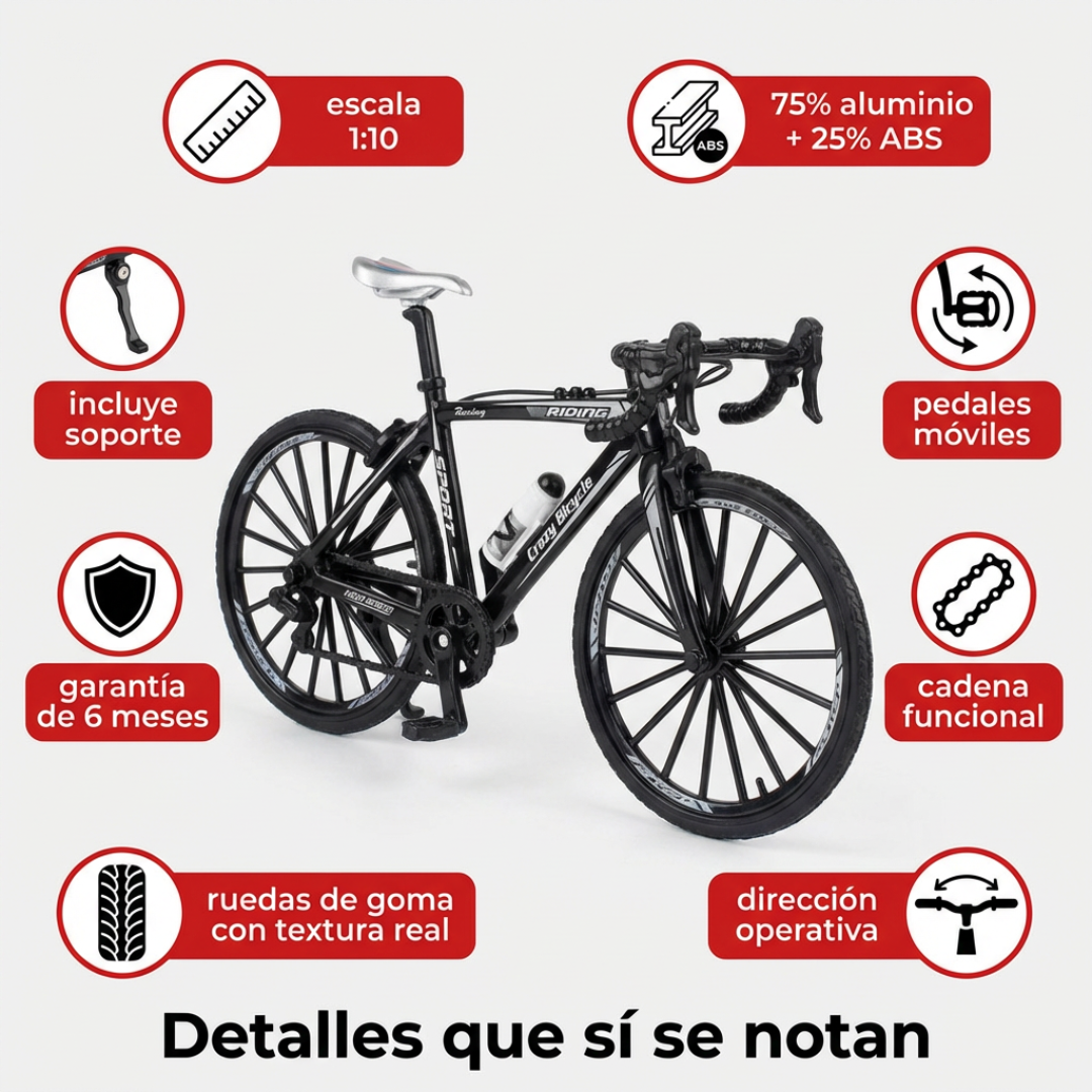 Bicicleta Escala Ruta