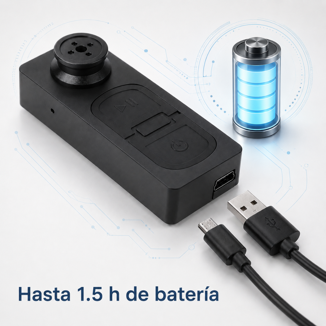 Botón  Cámara Espía
