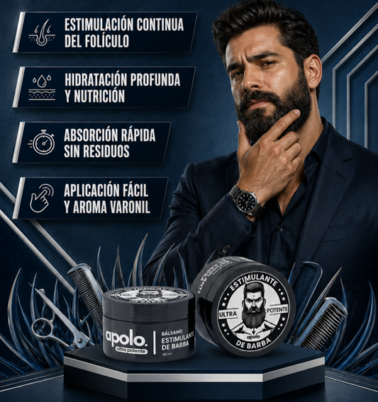 Apolo Ultra Potente - Bálsamo para barba