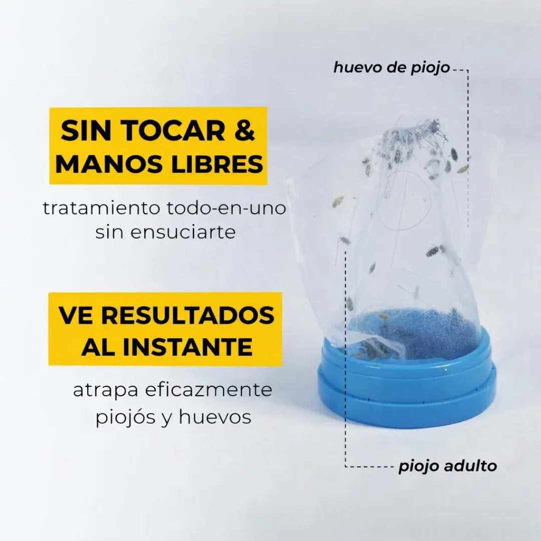 Cepillo Elimina Piojos y Liendres