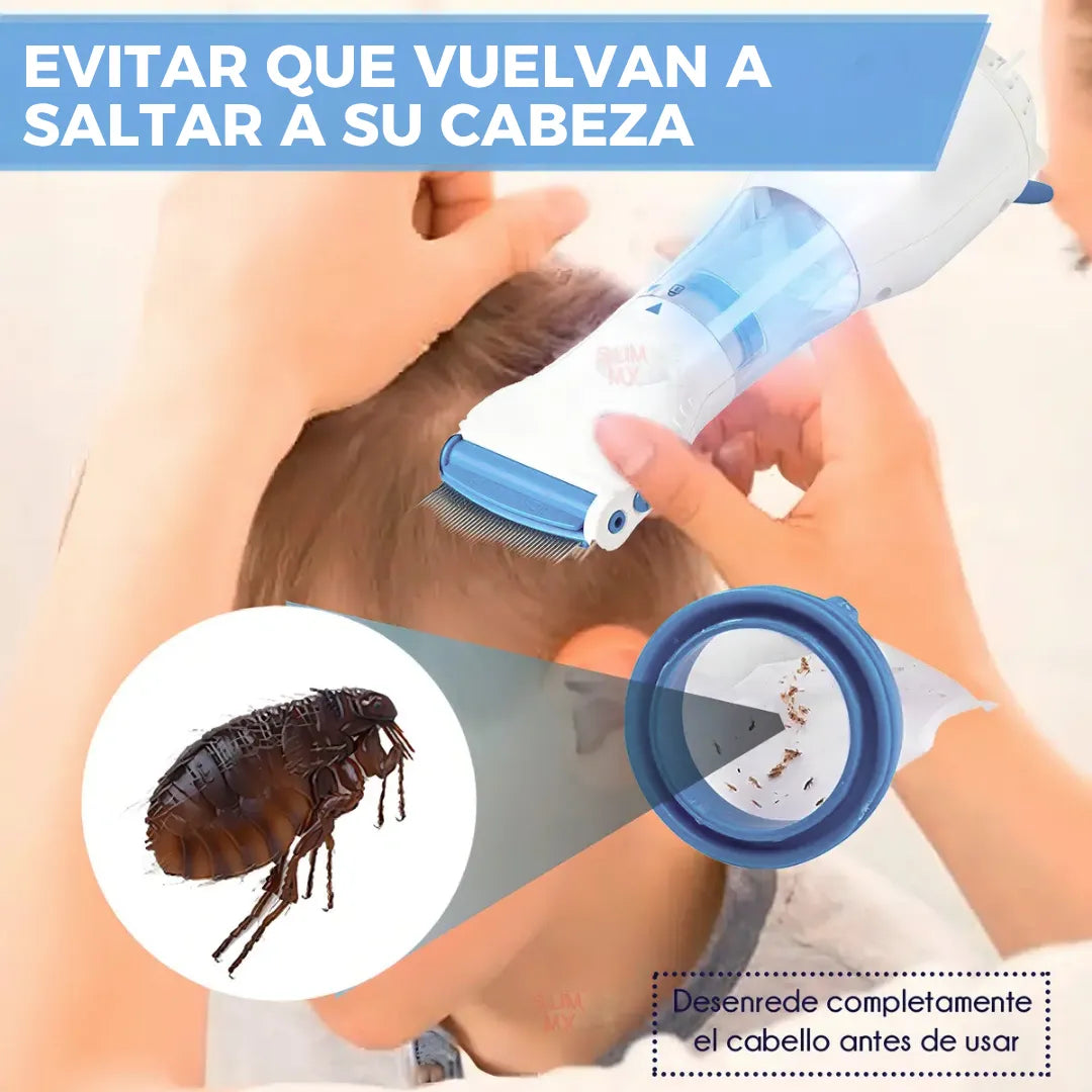 Cepillo Elimina Piojos y Liendres
