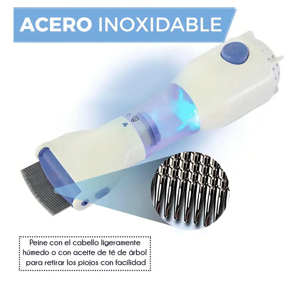 Cepillo Elimina Piojos y Liendres