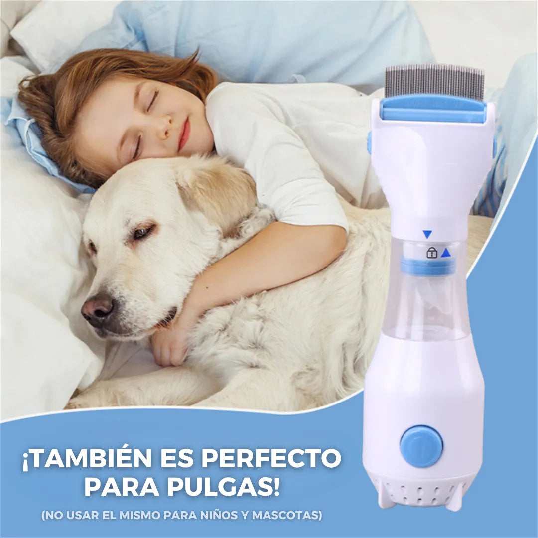 Cepillo Elimina Piojos y Liendres