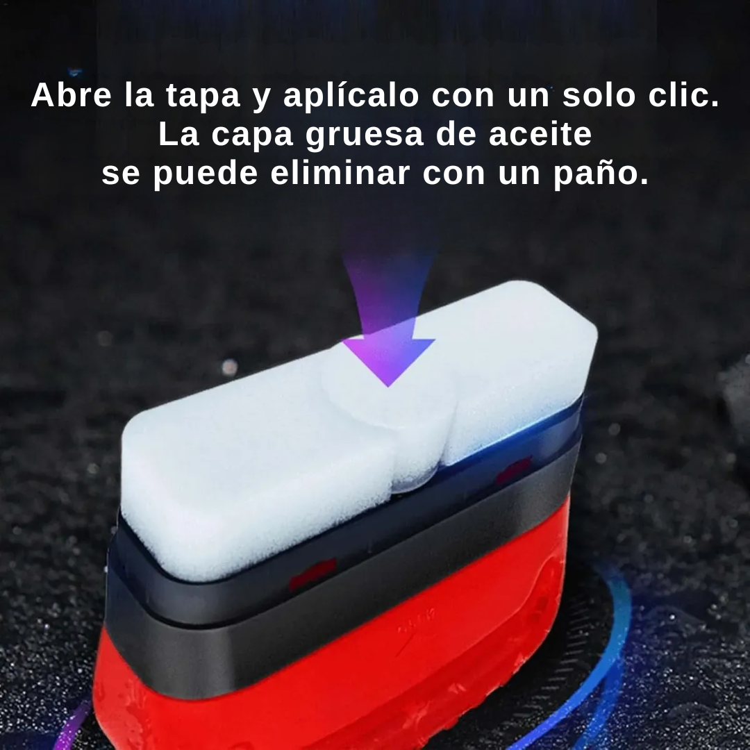 Cepillo Limpiador de Vidrio + Liquido