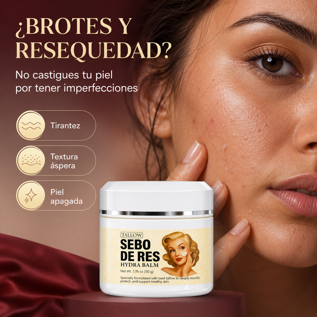 Sebo de Res: El Remedio Ancestral para las manchas, el acne y las estrias