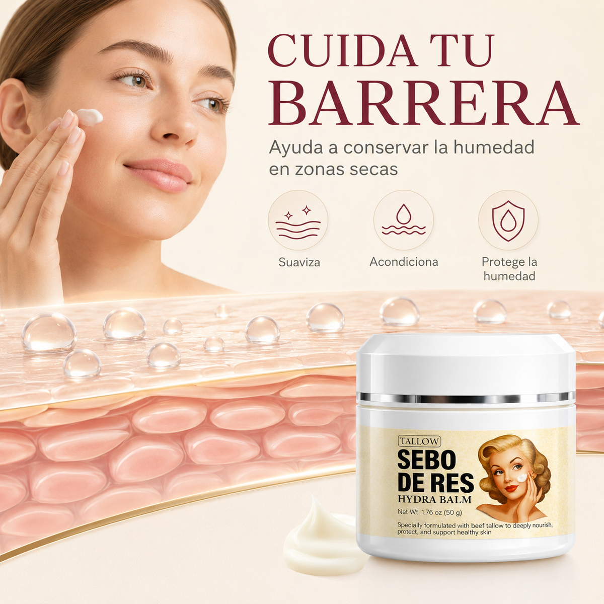 Sebo de Res: El Remedio Ancestral para las manchas, el acne y las estrias