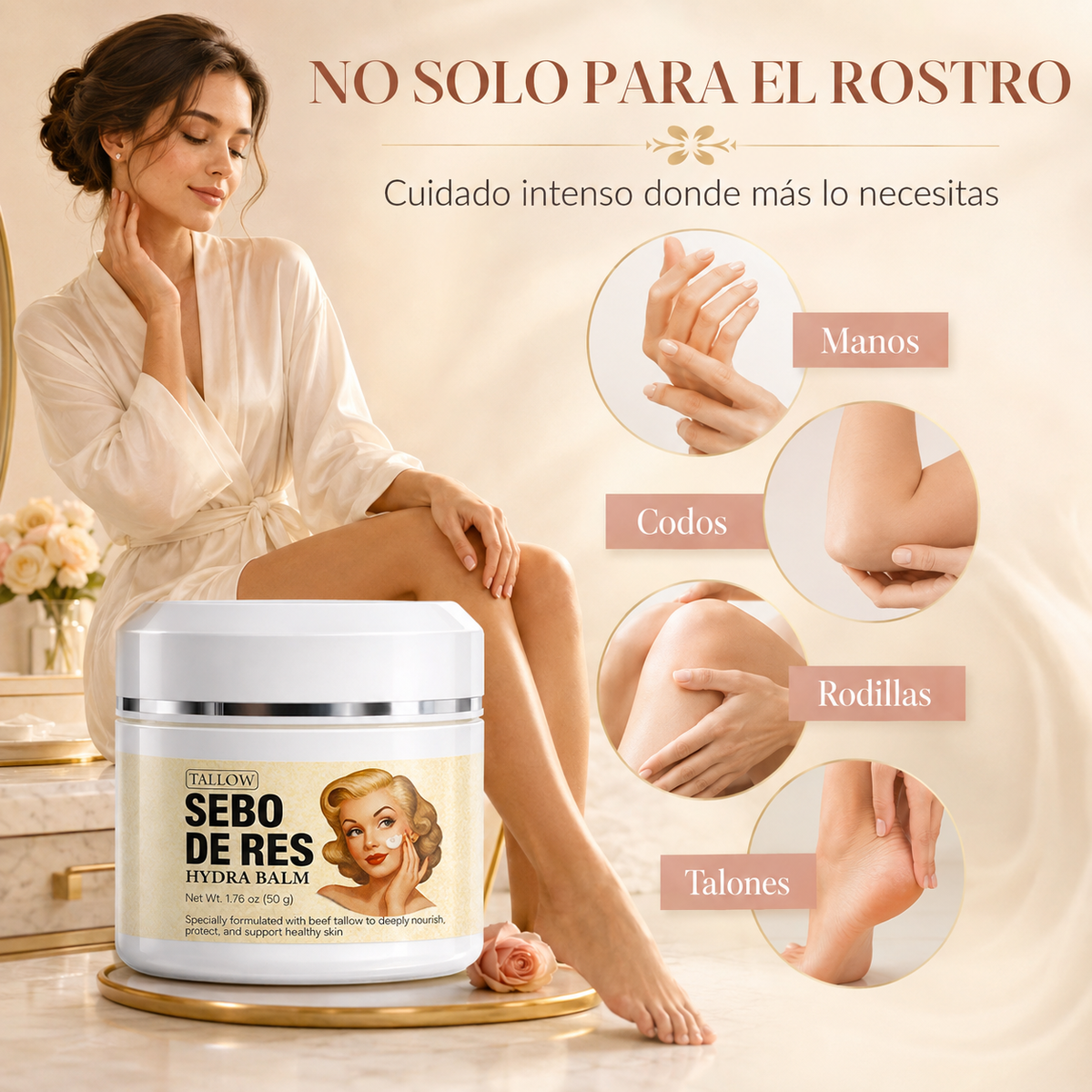 Sebo de Res: El Remedio Ancestral para las manchas, el acne y las estrias