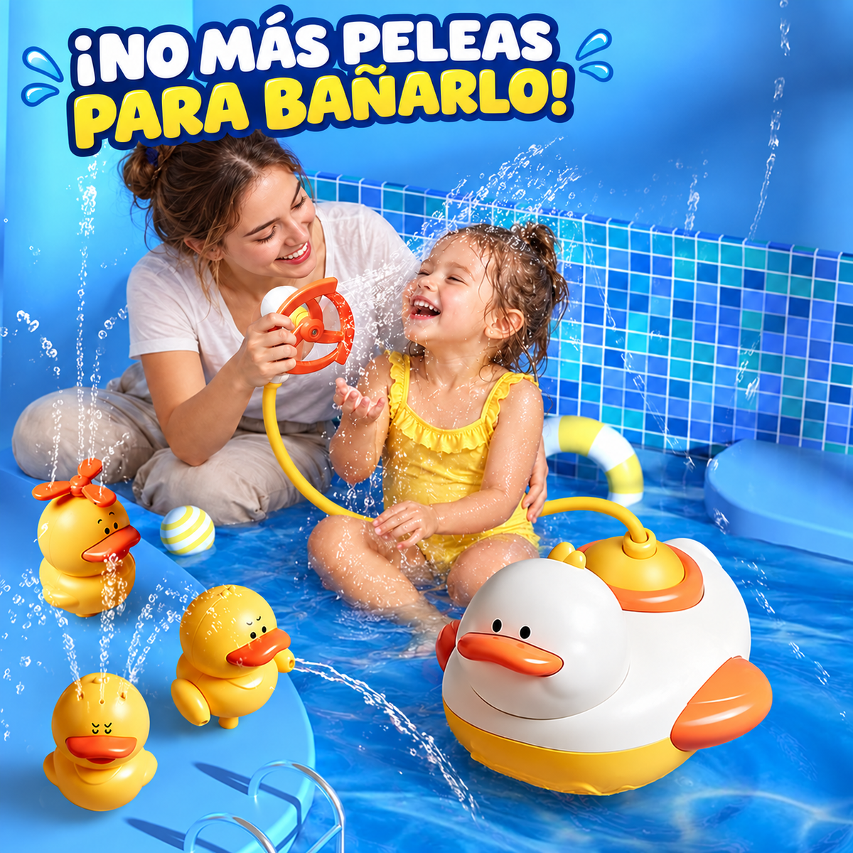 PATO ROCIADOR INTERACTIVO