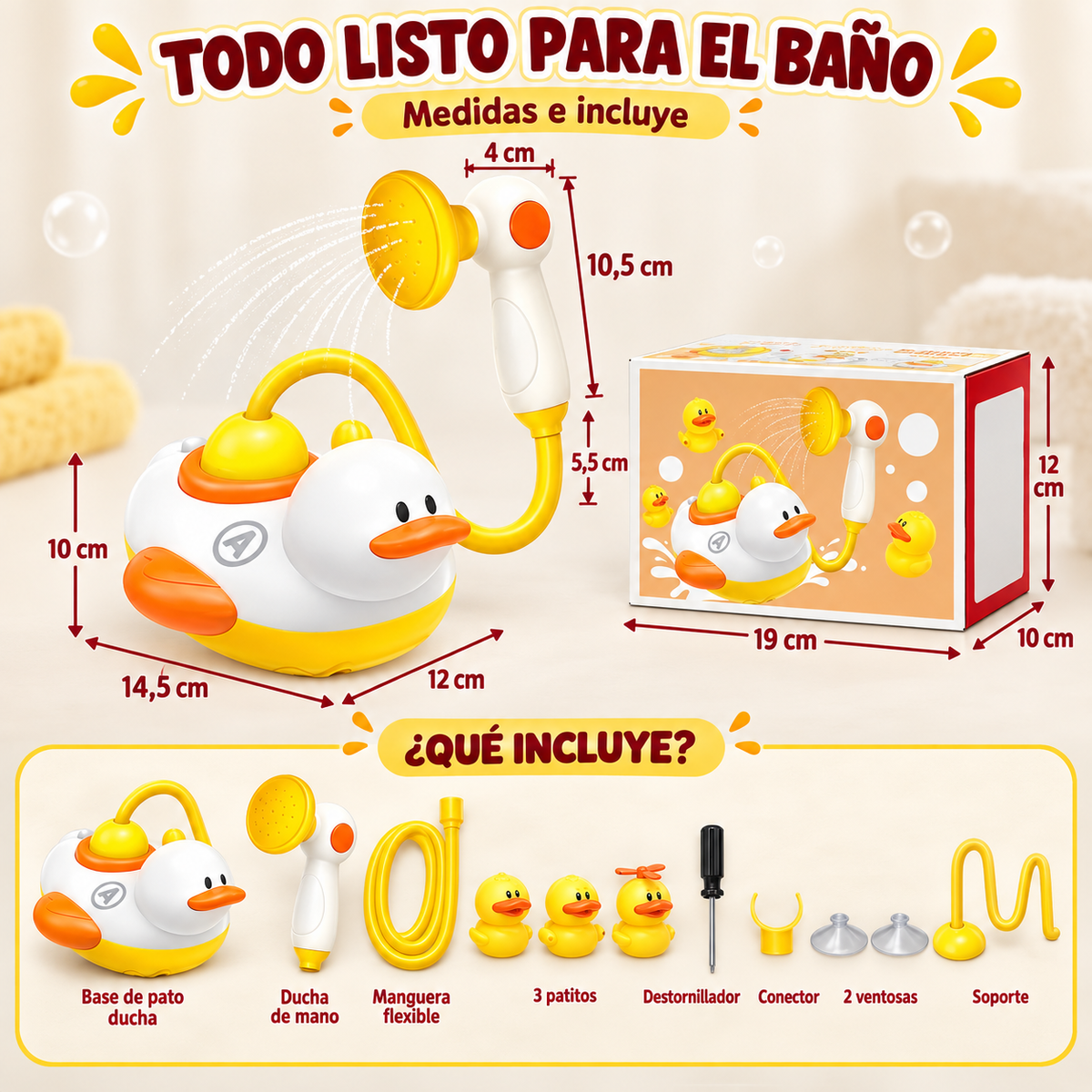 PATO ROCIADOR INTERACTIVO