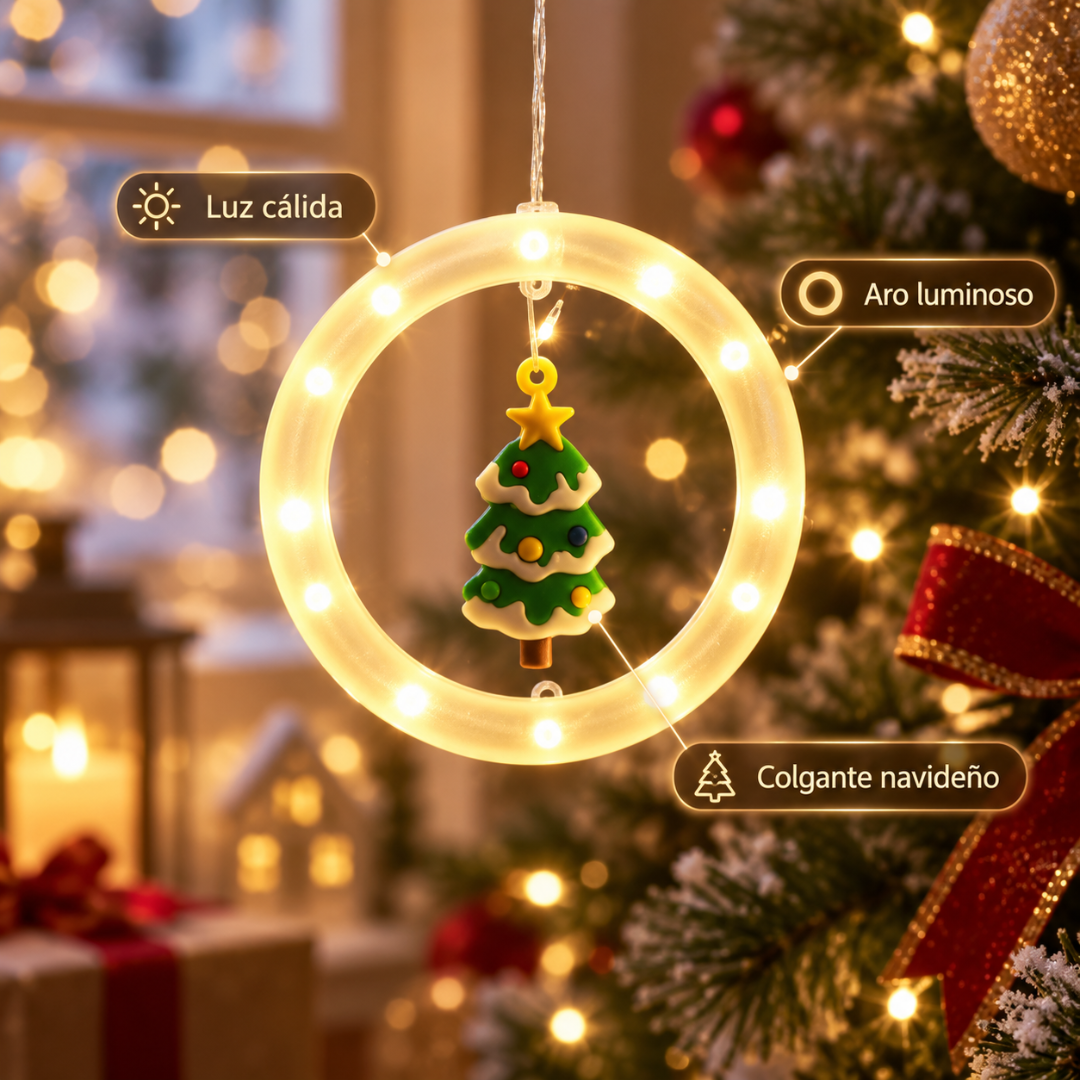 Cortina de Luces Navideña Deluxe