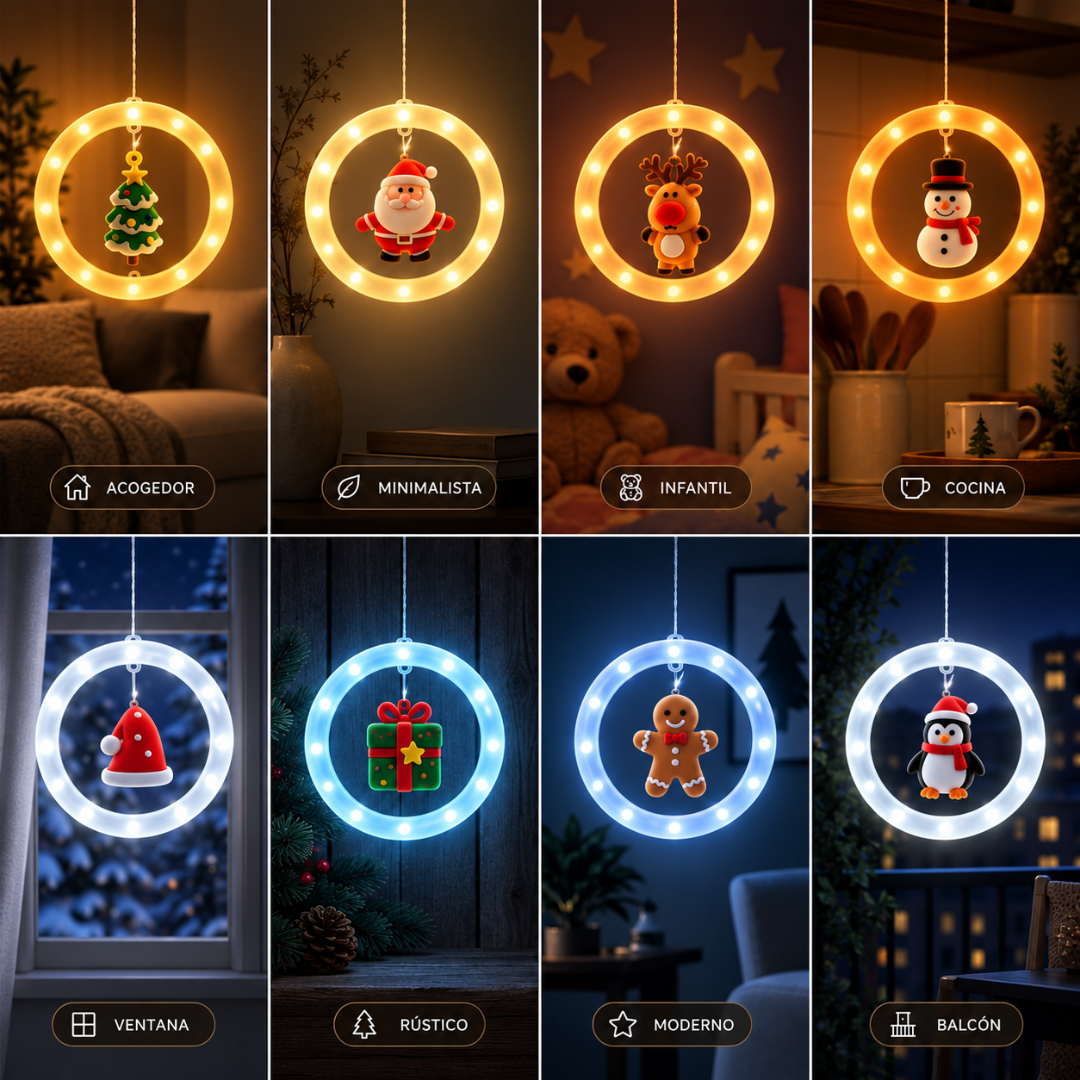 Cortina de Luces Navideña Deluxe