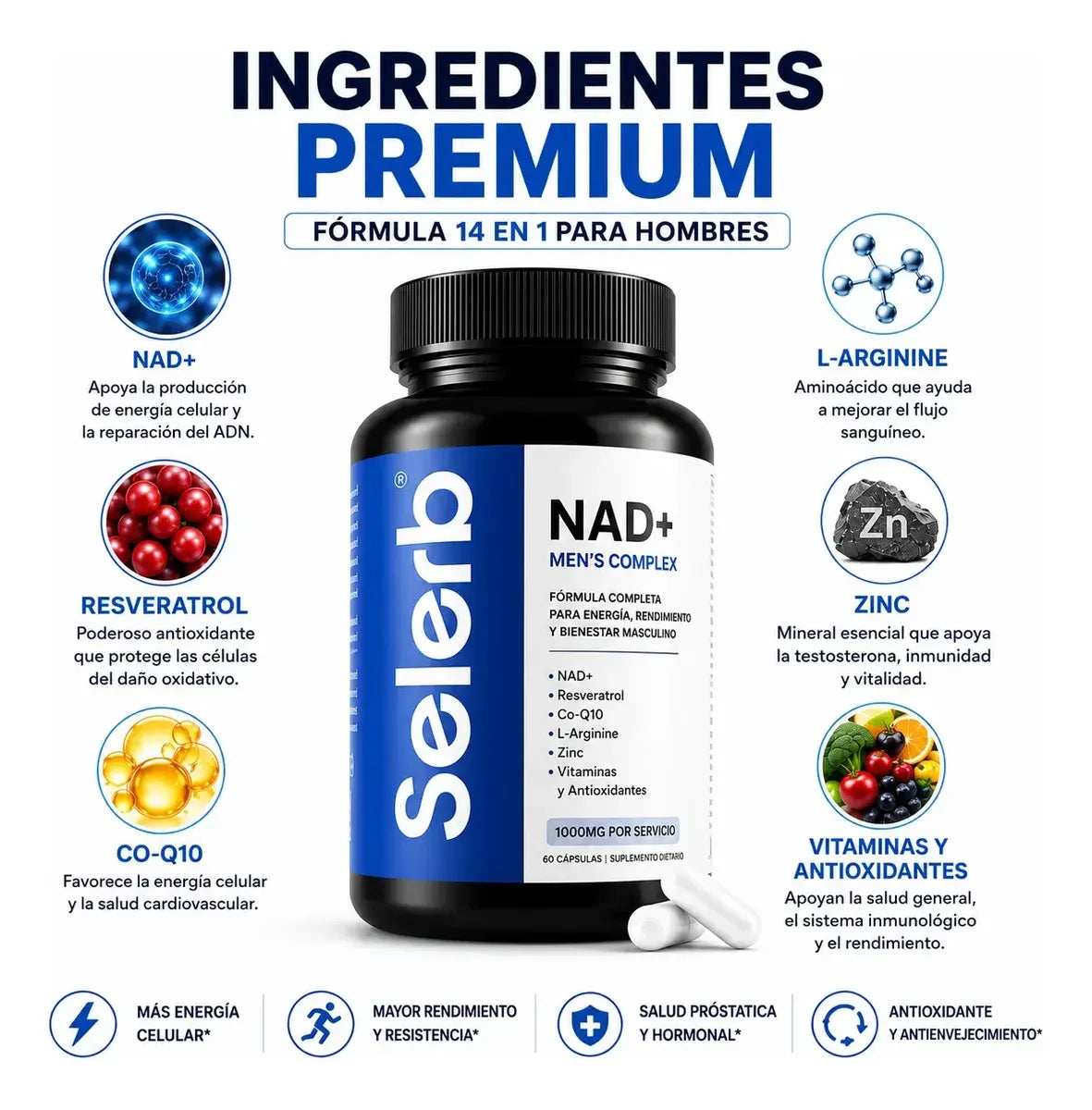 Selerb NAD: Recupera tu potencia masculina