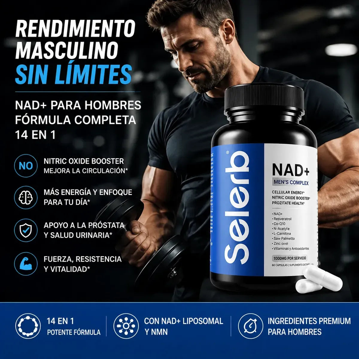 Selerb NAD: Recupera tu potencia masculina