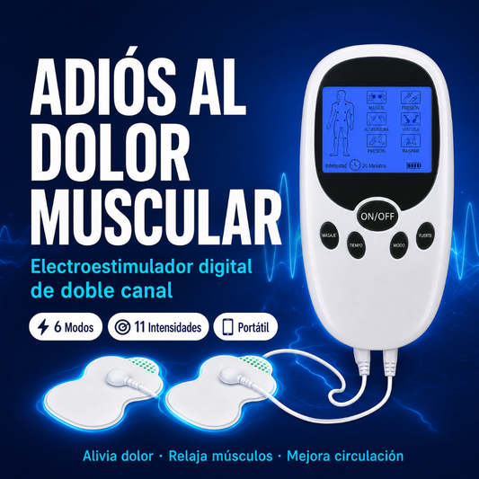 ELECTROESTIMULADOR MUSCULAR