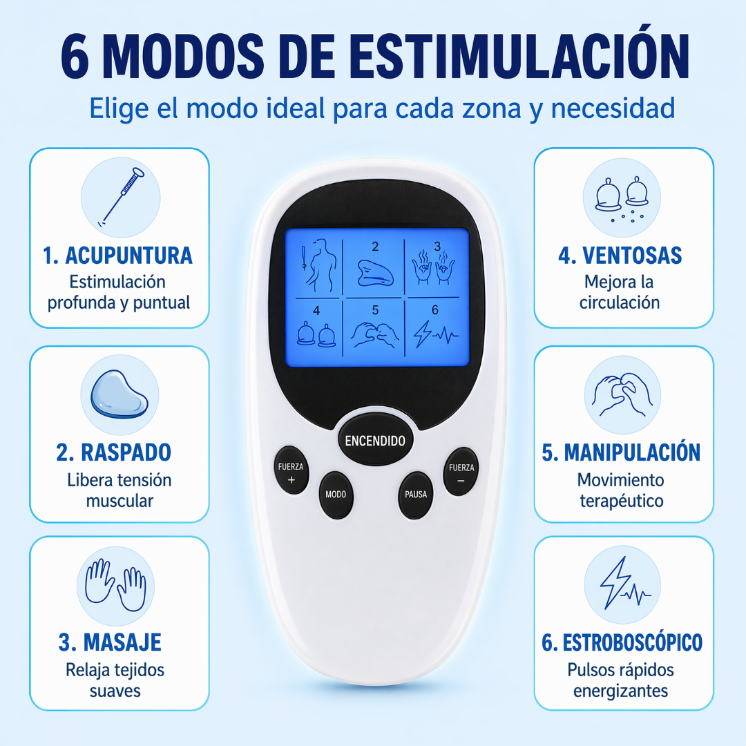 ELECTROESTIMULADOR MUSCULAR