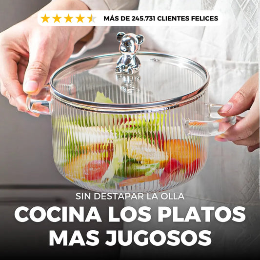 Glass Pot - Olla de Vidrio 1.7L