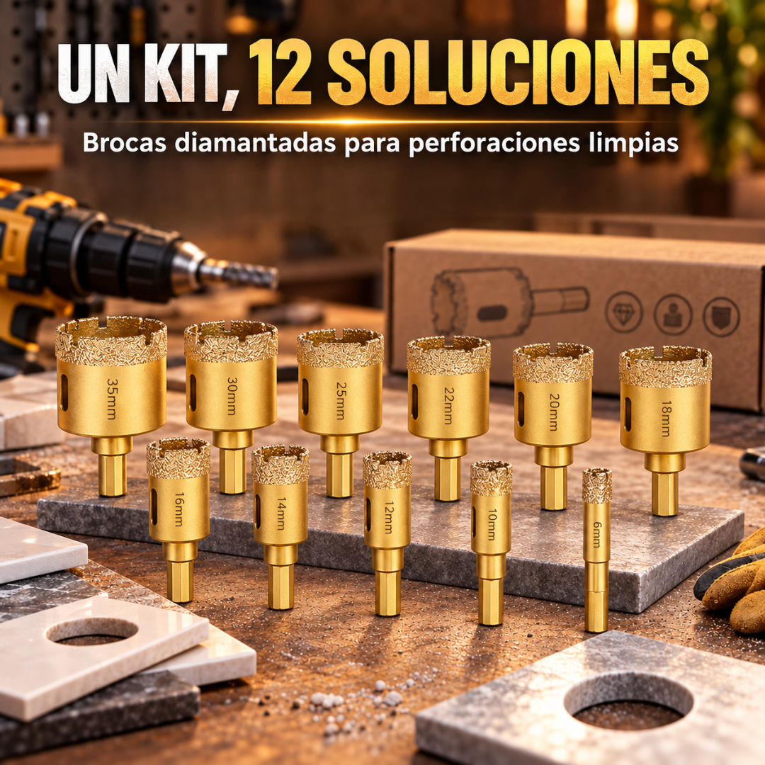 Sierra Diamante 12 en 1 — Corte Preciso