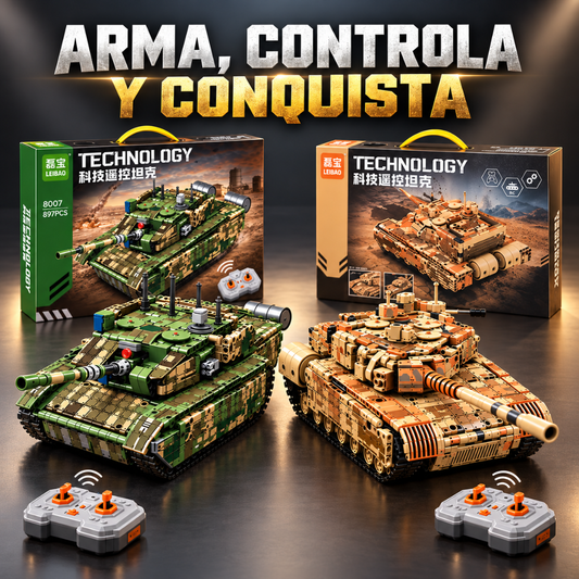 Tanque Armable RC 897 Piezas
