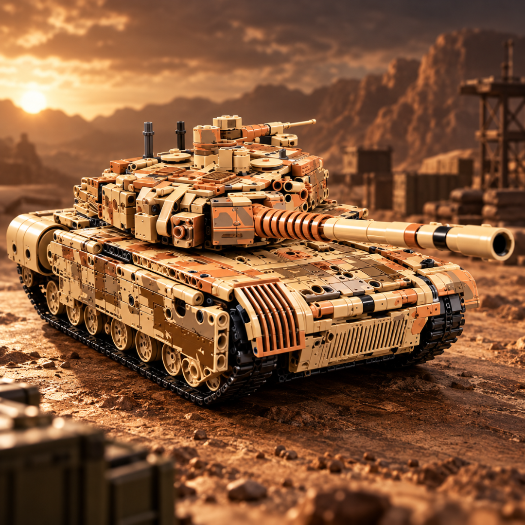 Tanque Armable RC 897 Piezas