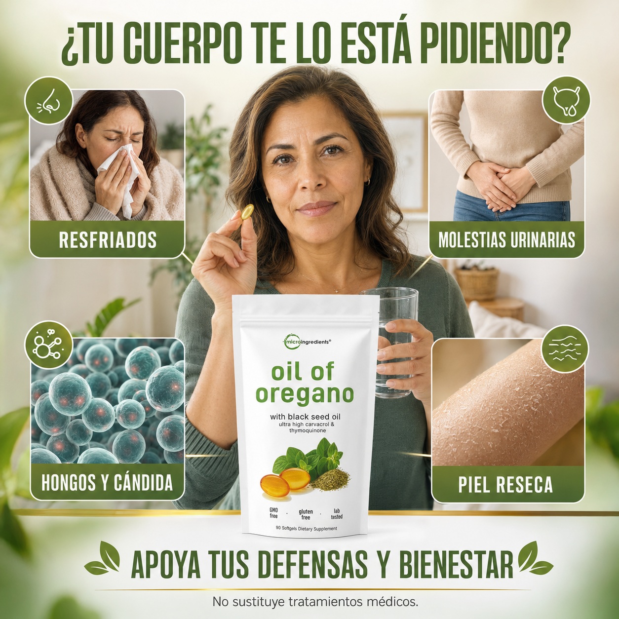 Oil of Oregano: Que enfermarte no sea costumbre