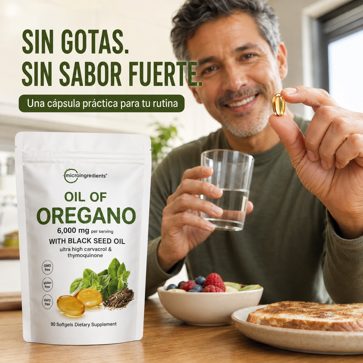 Oil of Oregano: Que enfermarte no sea costumbre