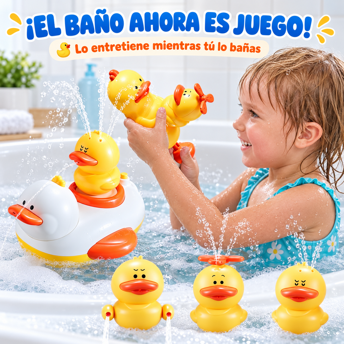 PATO ROCIADOR INTERACTIVO